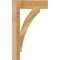 Ekena Millwork Thorton Block Rough Sawn Bracket, Western Red Cedar, 4"W x 18"D x 30"H BKT04X18X30THR05RWR - alternate 3